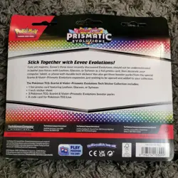 Pokemon TCG Scarlet Violet Prismatic Evolutions Tech Sticker Collection Sylveon - Image 2