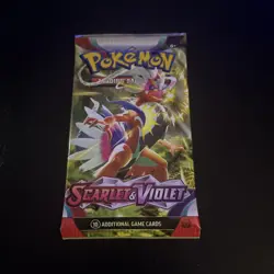 Pokemon TCG Scarlet and Violet Base Set Booster Pack New and Sealed - Image 1