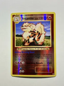 Arcanine Reverse Holo 18/108 - XY Evolutions Pokemon 2016 LP - Image 1