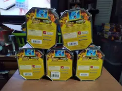 Lot Of 5 Pokemon Hidden Fates Tins 1 Charizard GX, 4 Raichu GX Sun & Moon Era - Image 3