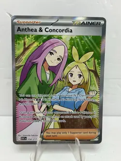 Anthea and Concordia 254/217 Ascended Heroes Pokemon TCG Full Art Trainer - Image 1