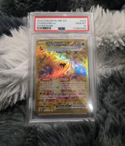 2023 Pokemon Obsidian Flames Charizard EX Hyper Rare Gold #228 PSA 10 - Image 4