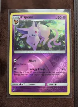 Espeon 89/214 Rare Reverse Holo - Pokemon Sun & Moon Lost Thunder NM - Image 1