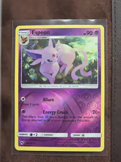 Espeon 89/214 Rare Reverse Holo - Pokemon Sun & Moon Lost Thunder NM - Image 2