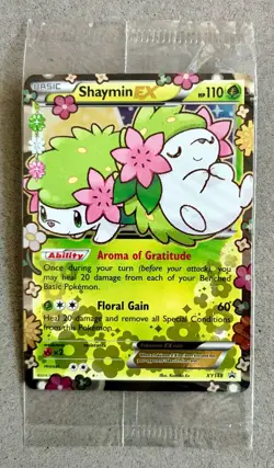 Pokemon Sealed Shaymin EX XY148 Generations Black Star Promo Rare New Low Holo - Image 1