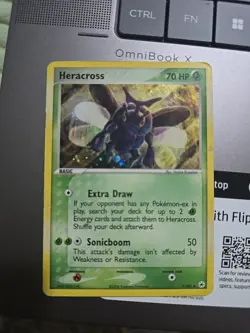 Pokemon TCG - Heracross 7/101 Hidden Legends Holo - Image 1