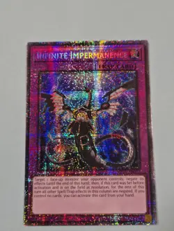 Yu-Gi-Oh! Infinite Impermanence MP25-EN032 Prismatic Secret Rare 1st Edition NM - Image 2