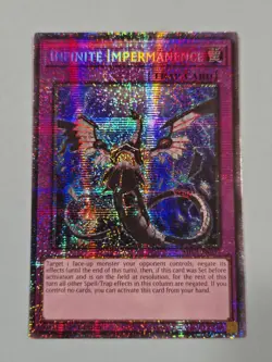Yu-Gi-Oh! Infinite Impermanence MP25-EN032 Prismatic Secret Rare 1st Edition NM - Image 5
