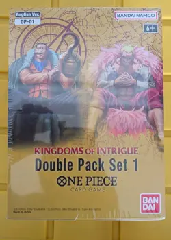 One Piece DP-01 Double Pack Set 1 OP-04 Kingdoms of Intrigue SEALED Display - Image 1