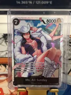 Ms. All Sunday OP14-084 The Azure Sea's Seven SR Foil One Piece - Image 1