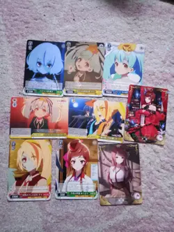 Zombie land Saga Anime Weiss Schwarz And Goddess Story Card Bundle - Image 1