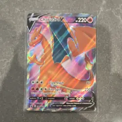 Pokemon Charizard 004/102 Base Set Holo Rare 120 HP Card - Image 1