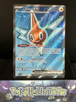 Pokemon Card Rotom EX 111/094 Phantasmal Flames Full Art Ultra Rare NM - Image 1