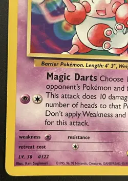 Pokemon Sabrina's Mr. Mime 59/132 Gym Challenge Regular Card Rate Vintage TCG - Image 4