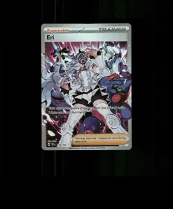 FAN-ART READ DESCRIPTION BELOWHOLO Eri Card Eri Pokemon Card p2 - Image 1