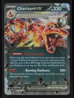 Charizard ex Double Rare Prize Pack Series Cards 125/197 NM - Image 1