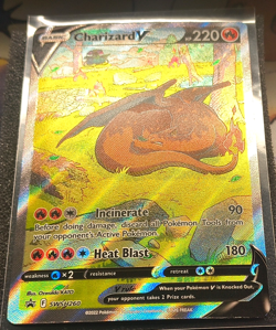 Pokemon Charizard V SWSH260 Promo Holo Black Star Promo Card - Image 1