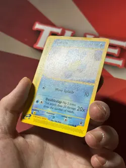 SQUIRTLE 131/165 Expedition NON-HOLO E-Series / E-Reader Pokemon TCG card LP - Image 2