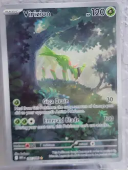 Near Mint 2025 Pokemon TCG White Flare Virizion Illustration Rare Card #095/ 086 - Image 1