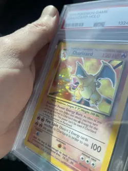 1999 Pokemon Card Base Set 4/102 Charizard Holo Rare - PSA 7 NEAR MINT! - Image 5