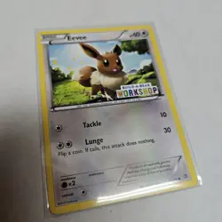 Pokemon TCG Eevee Build A Bear Workshop Promo Card 63/98 - Image 1