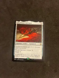 Blackblade Reforged [Zendikar Rising] Magic MTG Cards LP - Image 1