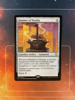Hammer of Nazahn - Commander 2017 - Magic the Gathering - MTG - Image 1