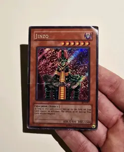 Jinzo BPT-011 Secret Rare Yugioh Card Damaged - Image 3
