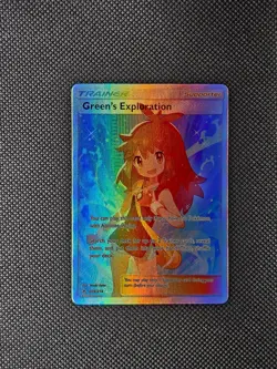 Pokemon TCG Green's Exploration 209/214 Trainer Unbroken Bonds Sun & Moon Card - Image 1