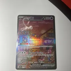 Mew ex SVP 053 Pokemon TCG Scarlet Violet 151 Black Star Promo Full Art Card - Image 1