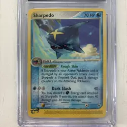 Sharpedo 22/109 EX Ruby & Sapphire Non-Holo Pokemon 2003 Card Near Mint CGC 7.5 - Image 2