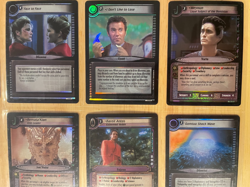 Star Trek CCG: Second Edition Reflections 2.0 - Nine Card Foil Reprint Lot - Image 2