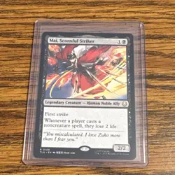 Wizards of the Coast Mai, Scornful Striker Legendary Creature Rare 0109 Avatar - Image 1
