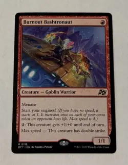 MTG Burnout Bashtronaut - Aetherdrift LP - Image 1
