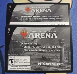 MTG Arena Final Fantasy Starter Deck Code Magic the Gathering - Image 1