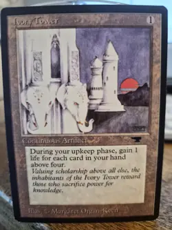 Ivory Tower Antiquities MTG Artifact Uncommon Colorless Magic the Gathering - Image 1