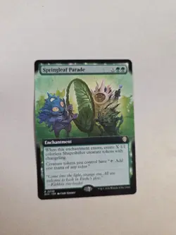 Springleaf Parade (Extended Art) Commander: Lorwyn Eclipsed Regular - Image 1