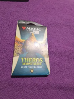 Magic The Gathering MTG THEROS BEYOND DEATH Theme Booster - WHITE - Image 1