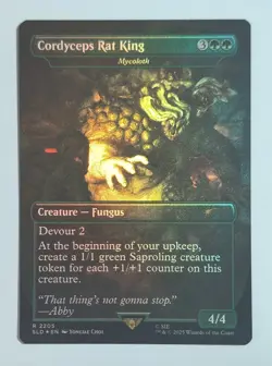 Cordyceps Rat King 2205 | NM Near Mint FOIL | SLD Secret Lair Magic MTG - Image 1