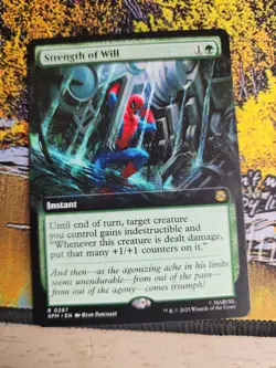 MTG, Strength of Will (Extended Art) 267 NM Marvel's Spider-Man Regular - Image 1