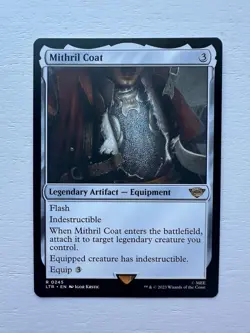 MTG Mithril Coat #245 LTR Regular 2023 NM - Image 1
