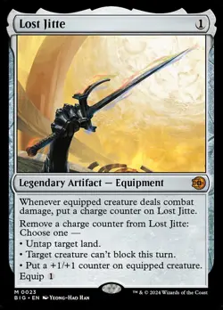 Magic the Gathering (mtg): BIG: Lost Jitte - Mythic - Image 1