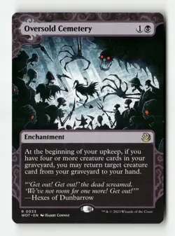 Oversold Cemetery - Wilds of Eldraine: Enchanting Tales (WOT) - Image 1