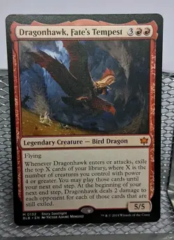 Dragonhawk, Fate's Tempest Bloomburrow Regular - Image 1
