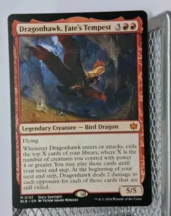 Dragonhawk, Fate's Tempest Bloomburrow Regular - Image 2