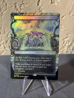 Overgrown Tomb (Borderless) Lorwyn Eclipsed Foil - Image 1