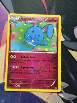 Azumarill [Reverse Holo] 103/160 XY Primal Clash Pokemon Card TCG - Image 1