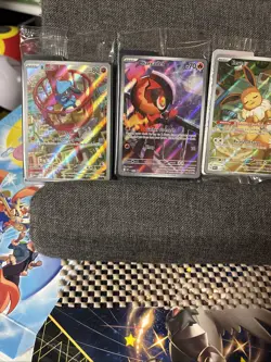 Pokemon Sealed Promo Full Art Lot! Eevee, Riolu, Charcadet, Ogerpon! 🔥 - Image 2