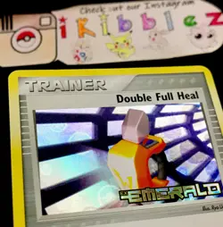 Double Full Heal￼ 76/106 MP Holo EX Emerald Stamped Pokemon Card. Fast Shipping! - Image 4