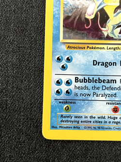Pokemon TCG Vintage Gyarados 006/102 Base Set Holo LP - Image 3